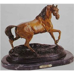 "Stallion" Bronze Sculpture - Mene