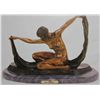 Image 1 : "Isis" Bronze Sculpture - Colinet