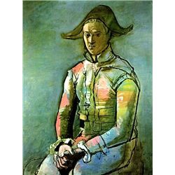 Picasso  Seated Harlequin 