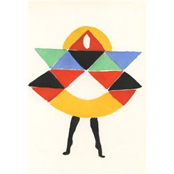 Sonia Delaunay Pochoir