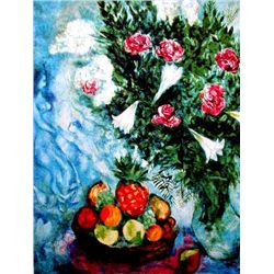 Marc Chagall "Fruit & Roses"