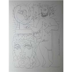 Vintage 1956 Picasso Lithograph
