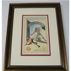 Antique Salvador Dali  1945 Lithograph