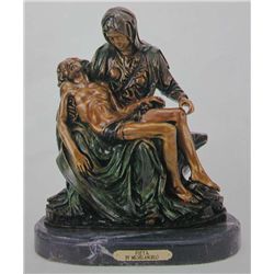 "Pieta" Bronze Sculpture - Michelangelo