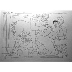 Vintage 1956 Picasso Lithograph