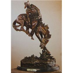 "Outlaw" Bronze Sculpture - Remington