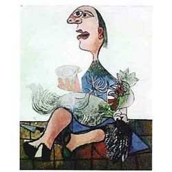 Picasso "Woman With Rooster"