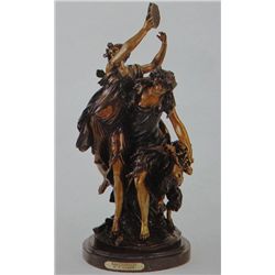 "Bacchanalia" Bronze Sculpture - Clodion