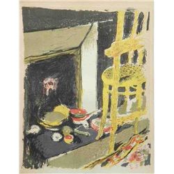 Edouard Vuillard Lithograph "L'atre"