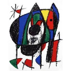 Miro "Lithographia Original V" 1975