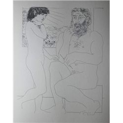 Vintage 1956 Picasso Lithograph