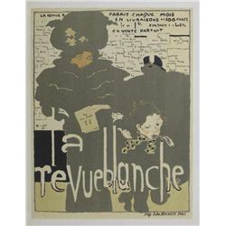 Bonnard Lithograph "La Revue Blanche"