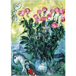 Marc Chagall "Les Roses"