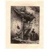 Image 1 : Jacque "A Rustic Stair" Original Etching