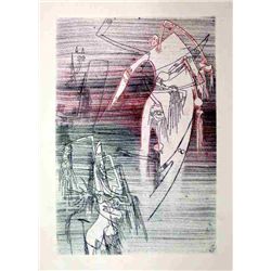 Wifredo Lam Original Etching