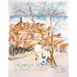 Hunther Hand Signed Lithograph