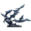 Dolphin School Bronze Sculpture