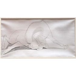 "Study Of Guernica" - 1937 - Pablo Picasso