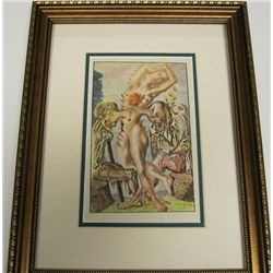 Antique Salvador Dali  1947 Lithograph