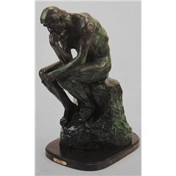 "Thinker" Bronze Sculpture - Rodin