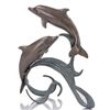 Double Dolphins Bronze Sculpture