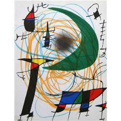 Miro  Original Lithograph V  1972