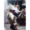 Image 1 : Pino Hand Signed Giclee On Canvas "The Dancer"