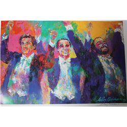 Hand Signed Neiman "Three Tenors"