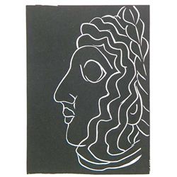 Matisse Ponhoir  Sumerian Head  1944