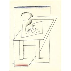 Saul Steinberg Original Lithograph