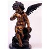 Image 2 : "Angel With Wings" Bronze Sculpture - Houdon