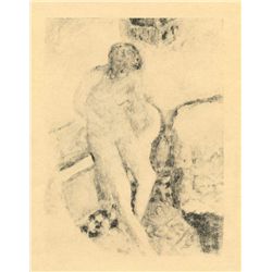 Bonnard "Nu A La Baignoire" Original Lithograph, Edition Of 20