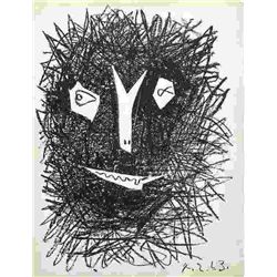 Picasso  Satyr Ii  Original Lithograph