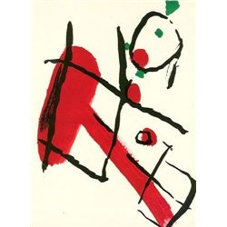 Pierre Tal-Coat Original Lithograph, 1966