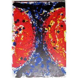 Sam Francis Original Lithograph