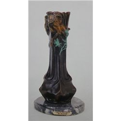  Faces Vase  Bronze Sculpture - Loran