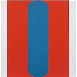 Kelly Silkscreen "Red-Blue"  (1967)