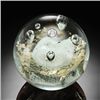 Art Glass Gold Leaf Bubble Sphere 3.5" Dia