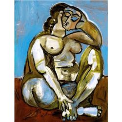 Picasso "Seated Nude"