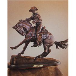 "Cowboy" Bronze Sculpture - Remington