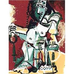 Picasso  Sitting Figure 