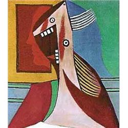 Picasso "Laughing Lady With Teeth Showing"