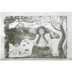 Paul Gauguin "Miseres Humaines, Souvenir De Bretagne"