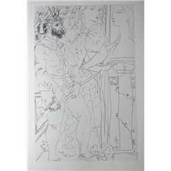 Vintage 1956 Picasso Lithograph