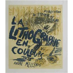 Pierre Bonnard Lithograph "La Lithographie En Couleurs"