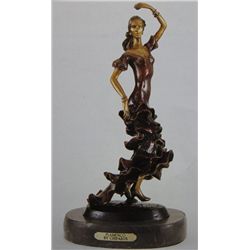 "Flamenco" Bronze Sculpture - Chiparus