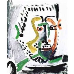 Picasso  Man's Head 