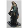 Image 1 : "Arab Woman With Urn" Bronze Sculpture - Waager