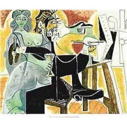 Picasso "Couple With Drinks"