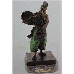 "Oriental Music Man" Bronze Sculpture - Picault